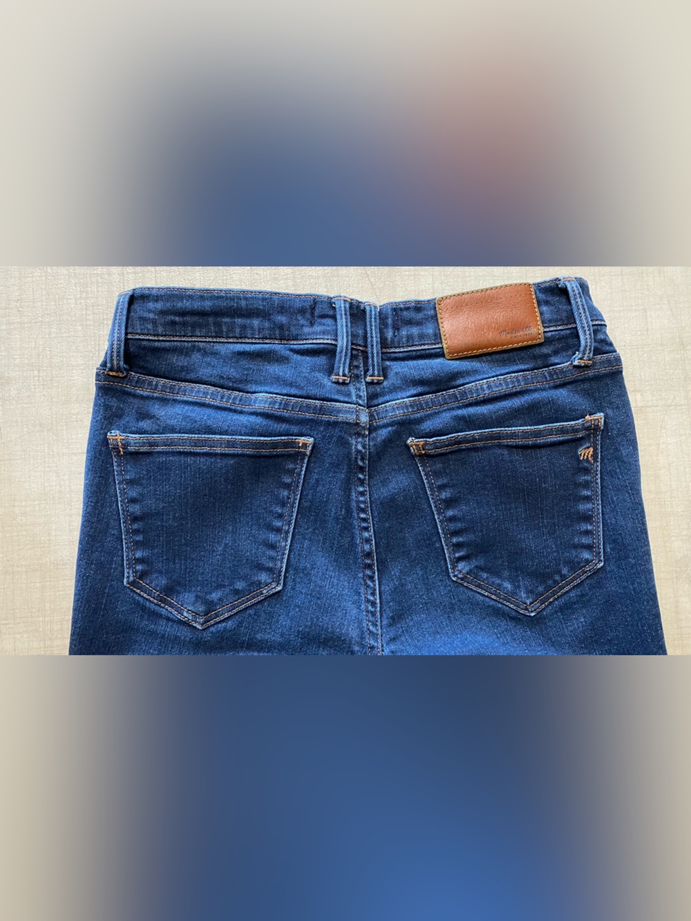 Madewell Dark Blue Skinny Jeans - Picture 7 of 12